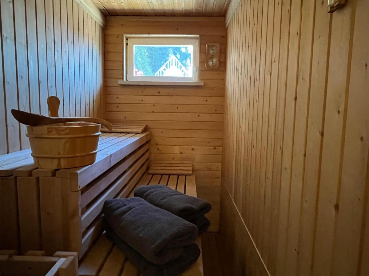 Saechsische-Schweiz-Ferienhaus-Wohnung-1-Mit-Elbblick-Sauna-Und-Kamin Königstein an der Elbe Dış mekan fotoğraf
